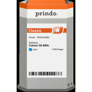 compatibile con Canon GI-490c ciano (0664C001)  Prindo Classic ciano Cartuccia d'inchiostro