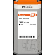compatibile con Canon GI-53bk nero (4699C001)  Prindo Classic nero Cartuccia d'inchiostro