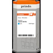 compatibile con Canon GI-53c ciano (4673C001)  Prindo Classic ciano Cartuccia d'inchiostro