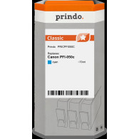 compatibile con Canon PFI-050c ciano (5699C001)  Prindo Classic ciano Cartuccia d'inchiostro