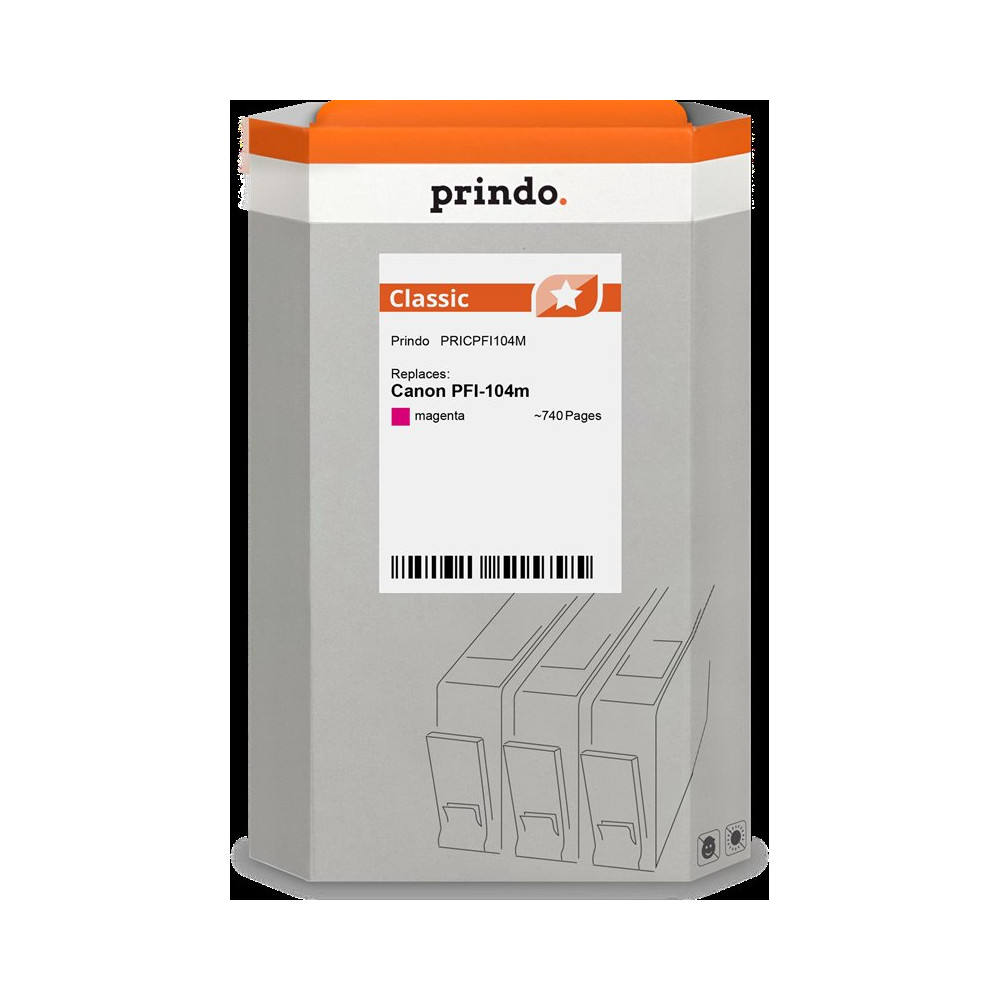 Prindo Classic magenta Cartuccia d'inchiostro