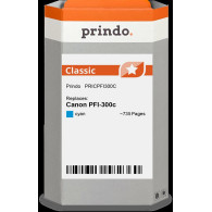compatibile con Canon PFI-300c ciano (4194C001)  Prindo Classic ciano Cartuccia d'inchiostro