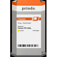 compatibile con Canon PFI-300y giallo (4196C001)  Prindo Classic giallo Cartuccia d'inchiostro