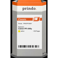 compatibile con Canon PFI-300y giallo (4196C001)  Prindo Classic giallo Cartuccia d'inchiostro
