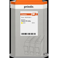 compatibile con Canon PFI-320y giallo (2893C001)  Prindo Classic L giallo Cartuccia d'inchiostro