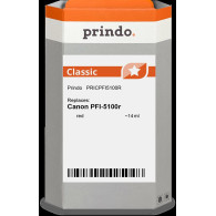 compatibile con Canon PFI-5100r Rosso (6958C001)  Prindo Classic Rosso Cartuccia d'inchiostro