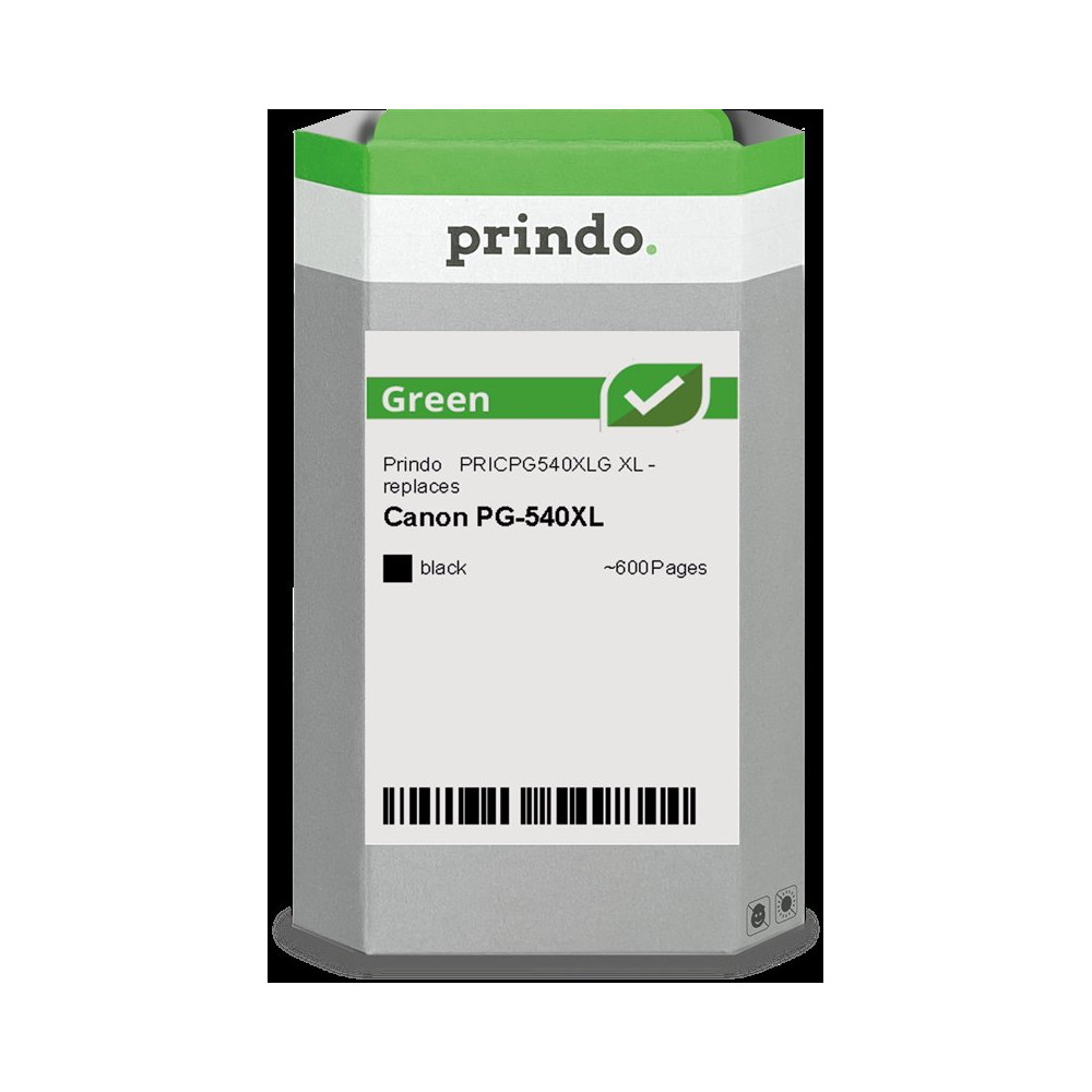Prindo Green XL nero Cartuccia d'inchiostro