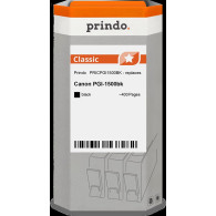 compatibile con Canon PGI-1500bk nero (9218B001)  Prindo Classic nero Cartuccia d'inchiostro
