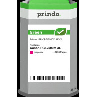 compatibile con Canon PGI-2500m XL magenta (9266B001)  Prindo Green XL magenta Cartuccia d'inchiostro