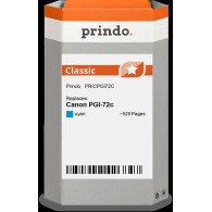 compatibile con Canon PGI-72c ciano (6404B001)  Prindo Classic ciano Cartuccia d'inchiostro
