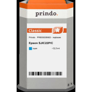 compatibile con Epson SJIC22P-C ciano  Prindo Classic ciano Cartuccia d'inchiostro