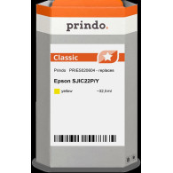 compatibile con Epson SJIC22P-Y giallo  Prindo Classic giallo Cartuccia d'inchiostro