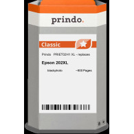 compatibile con Epson 202XL Nero (Foto)  Prindo Classic XL Nero (Foto) Cartuccia d'inchiostro