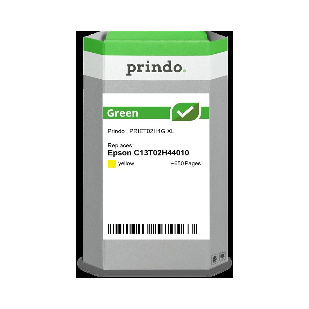 compatibile con Epson 202XL giallo  Prindo Green XL giallo Cartuccia d'inchiostro