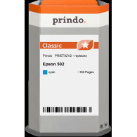 compatibile con Epson 502 ciano  Prindo Classic ciano Cartuccia d'inchiostro