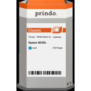 compatibile con Epson 603XL ciano  Prindo Classic XL ciano Cartuccia d'inchiostro