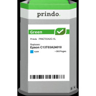 compatibile con Epson 603XL ciano  Prindo Green XL ciano Cartuccia d'inchiostro
