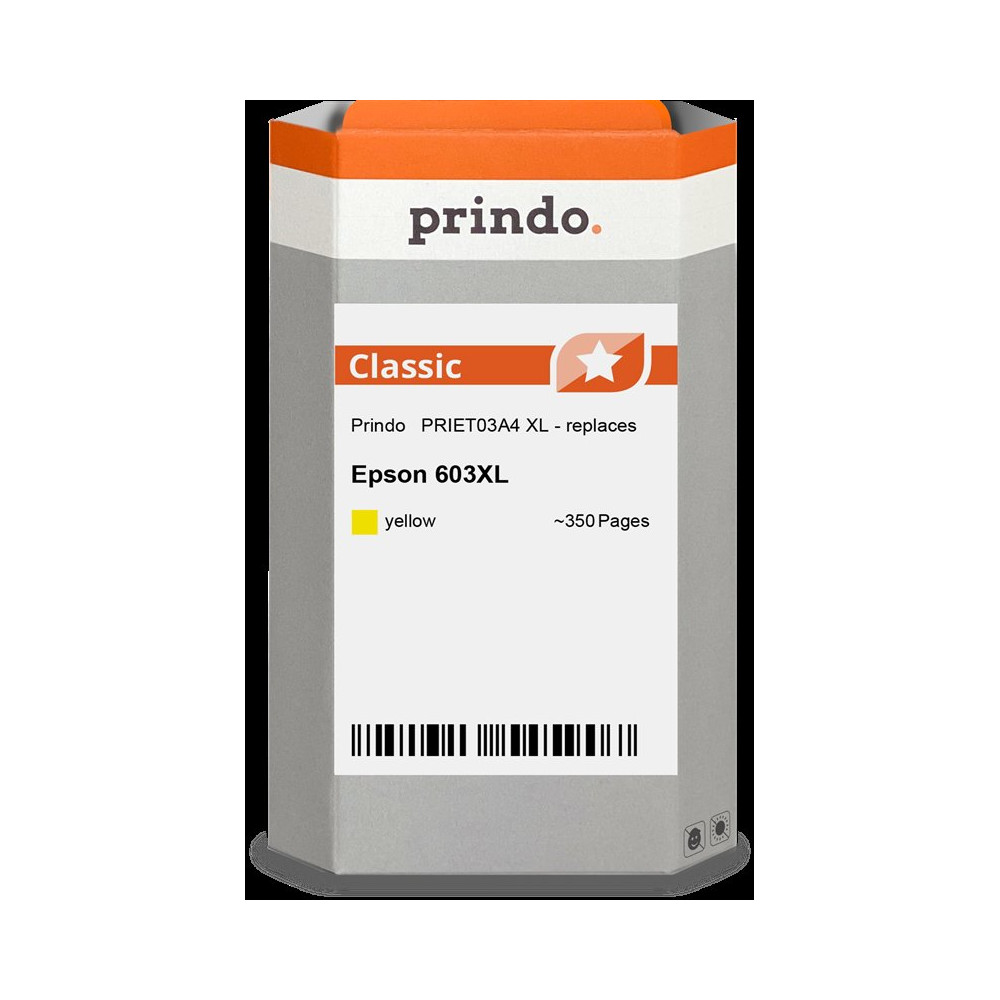 compatibile con Epson 603XL giallo  Prindo Classic XL giallo Cartuccia d'inchiostro