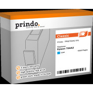 compatibile con Epson T04A2 XXL ciano  Prindo Classic XXL ciano Cartuccia d'inchiostro