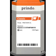 compatibile con Epson 478XL Grigio  Prindo Classic XL Grigio Cartuccia d'inchiostro