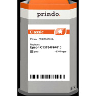 compatibile con Epson 478XL Grigio  Prindo Classic XL Grigio Cartuccia d'inchiostro