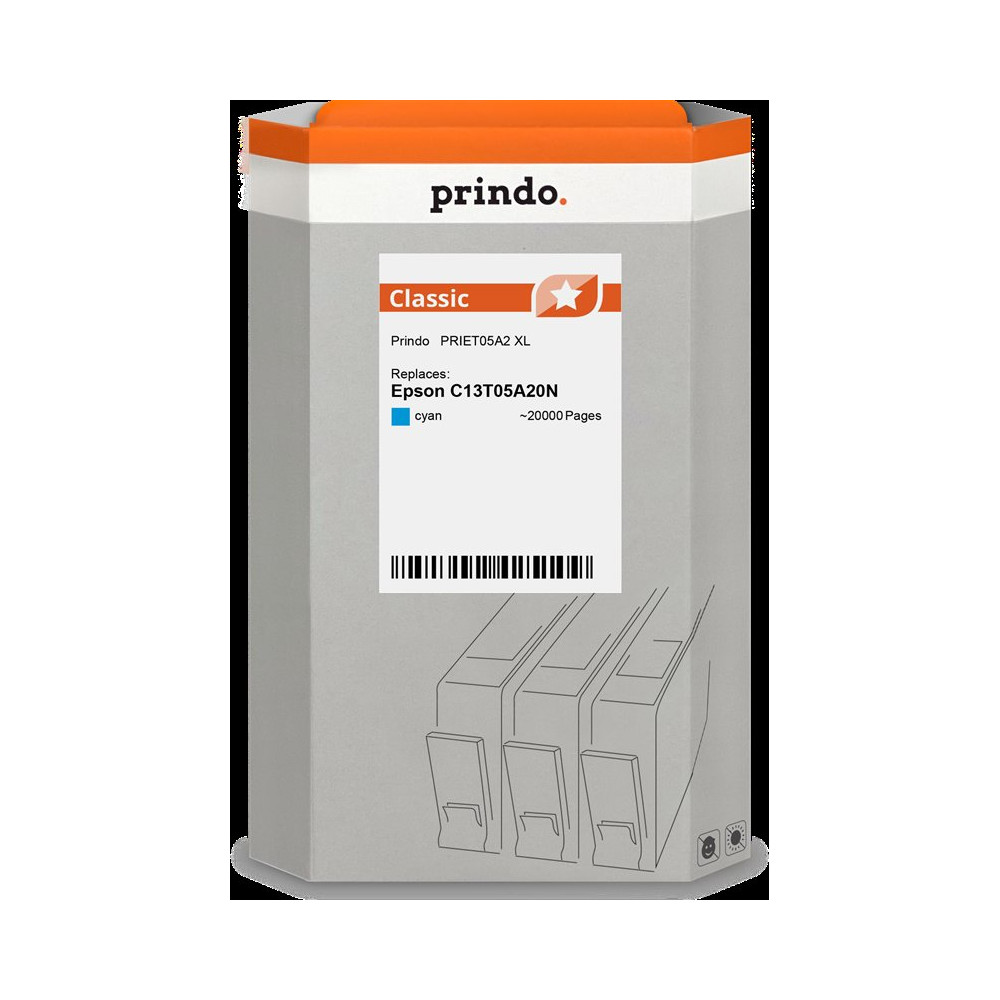 compatibile con Epson T05A2 ciano  Prindo Classic XL ciano Cartuccia d'inchiostro