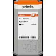 compatibile con Epson T0711 nero  Prindo Classic nero Cartuccia d'inchiostro