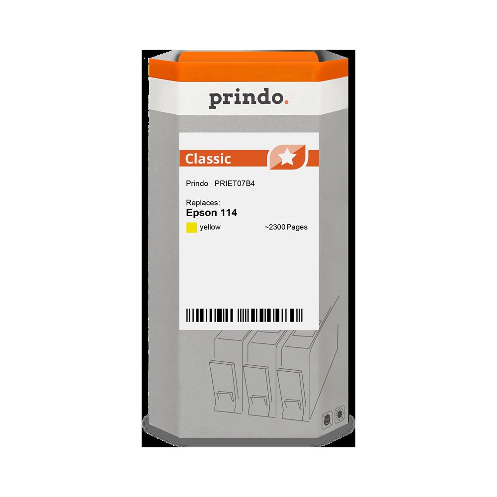 Prindo Classic giallo Cartuccia d'inchiostro