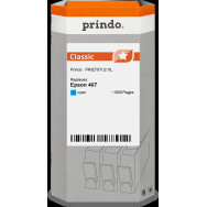 compatibile con Epson 407 ciano  Prindo Classic XL ciano Cartuccia d'inchiostro