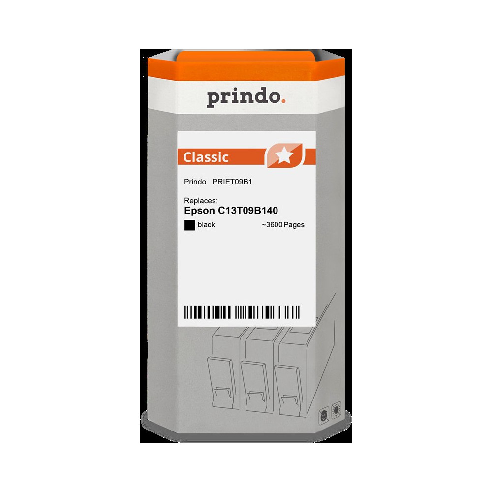 Prindo Classic nero Cartuccia d'inchiostro