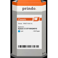 compatibile con Epson 604 XL ciano  Prindo Classic XL ciano Cartuccia d'inchiostro