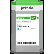 compatibile con Epson T1302 XL ciano  Prindo Green XL ciano Cartuccia d'inchiostro