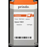compatibile con Epson 26 XL Nero (Foto)  Prindo Classic XL Nero (Foto) Cartuccia d'inchiostro