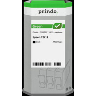 compatibile con Epson 27 XL nero  Prindo Green XL nero Cartuccia d'inchiostro