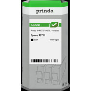 compatibile con Epson 27 XL nero  Prindo Green XL nero Cartuccia d'inchiostro