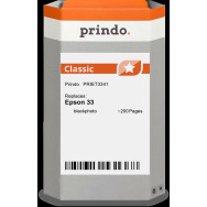 compatibile con Epson 33 Nero (Foto)  Prindo Classic Nero (Foto) Cartuccia d'inchiostro