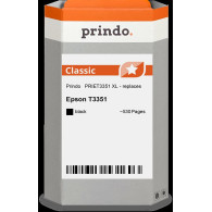 compatibile con Epson 33 XL nero  Prindo Classic XL nero Cartuccia d'inchiostro