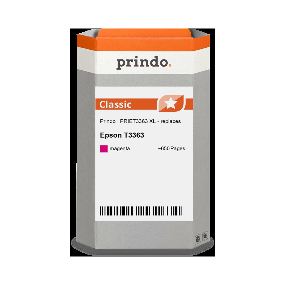 compatibile con Epson 33 XL magenta  Prindo Classic XL magenta Cartuccia d'inchiostro