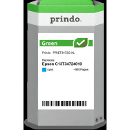 compatibile con Epson 34 XL ciano  Prindo Green XL ciano Cartuccia d'inchiostro