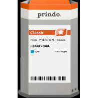 compatibile con Epson 378XL ciano  Prindo Classic XL ciano Cartuccia d'inchiostro