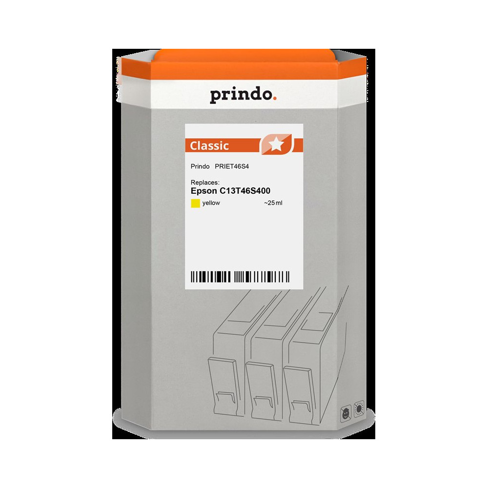 compatibile con Epson T46S4 giallo  Prindo Classic giallo Cartuccia d'inchiostro