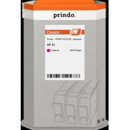 compatibile con HP 31 magenta  Prindo Classic magenta Cartuccia d'inchiostro