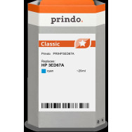 compatibile con HP 712 ciano  Prindo Classic ciano Cartuccia d'inchiostro