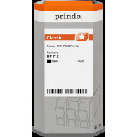compatibile con HP 712 nero  Prindo Classic XL nero Cartuccia d'inchiostro