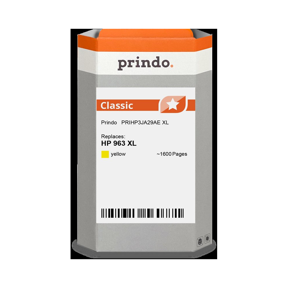 compatibile con HP 963 XL giallo  Prindo Classic XL giallo Cartuccia d'inchiostro