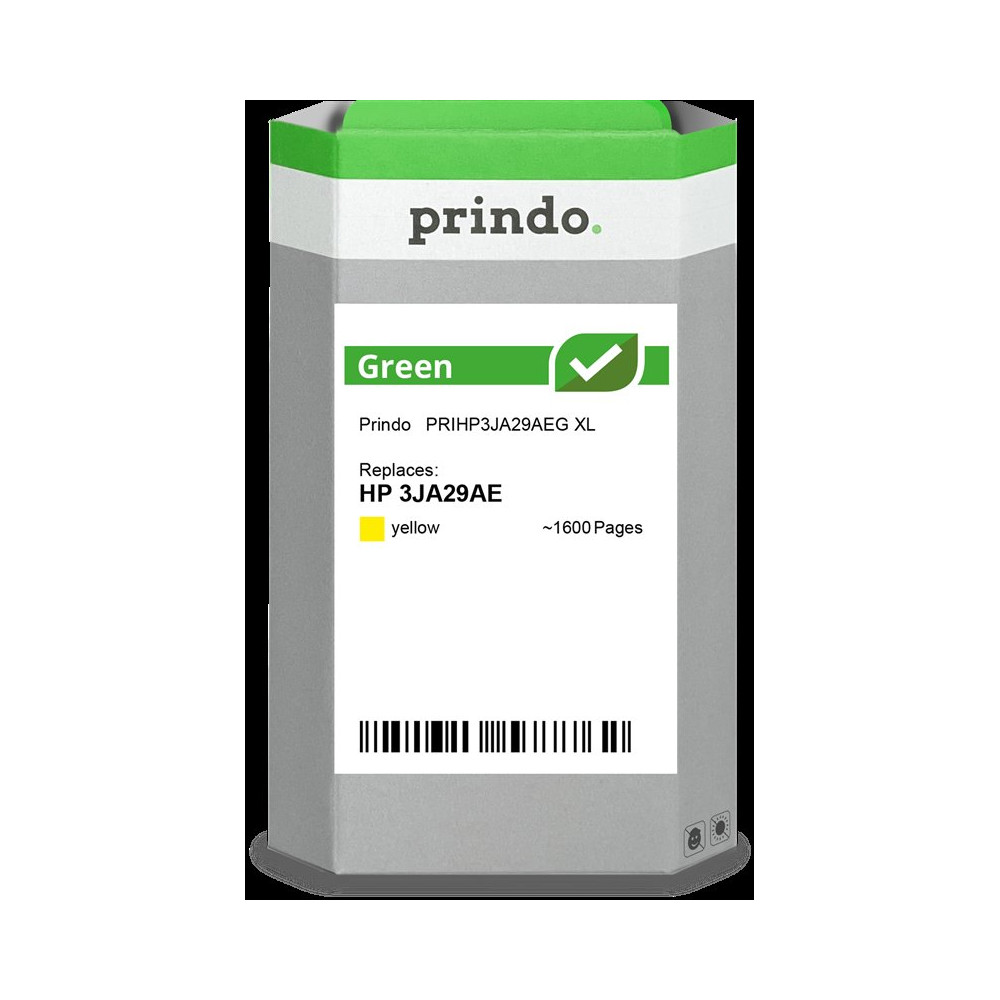 compatibile con HP 963 XL giallo  Prindo Green XL giallo Cartuccia d'inchiostro