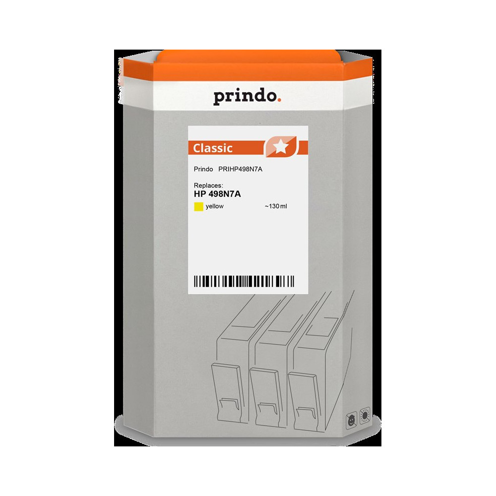 compatibile con HP 738 giallo  Prindo Classic giallo Cartuccia d'inchiostro