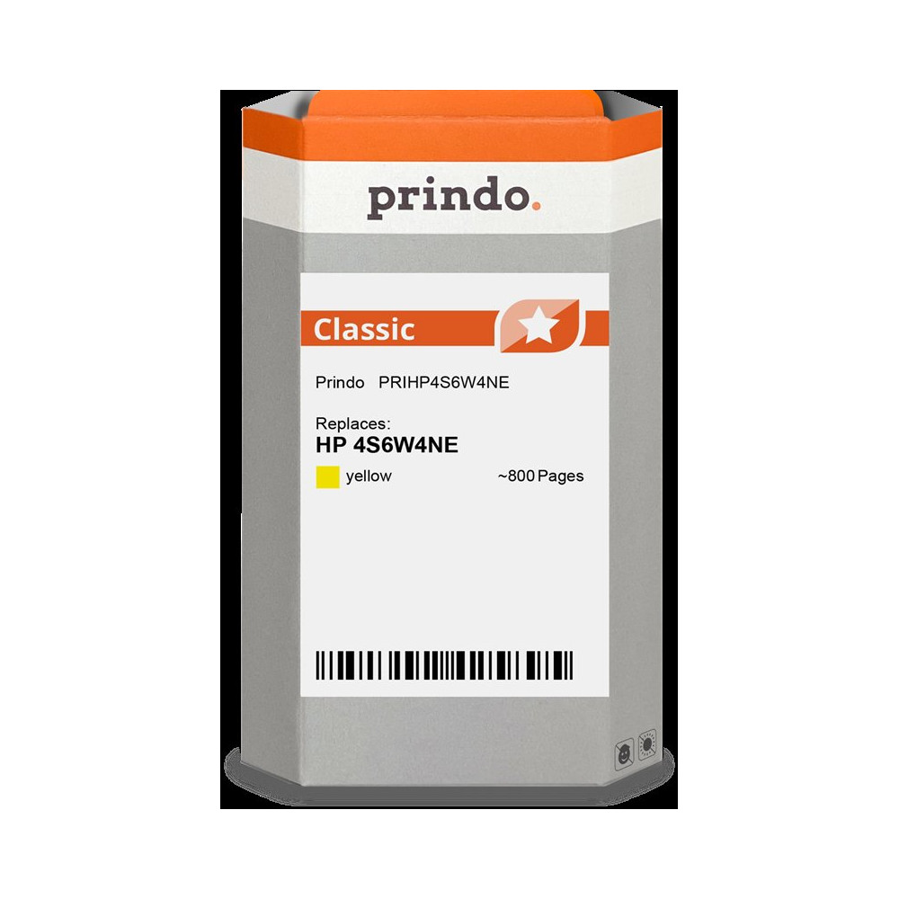 compatibile con HP 937 giallo  Prindo Classic giallo Cartuccia d'inchiostro