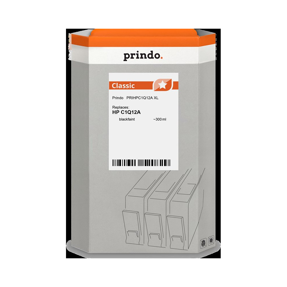 compatibile con HP 727 Nero (opaco)  Prindo Classic XL Nero (opaco) Cartuccia d'inchiostro