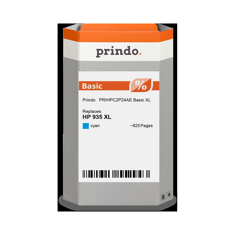 compatibile con HP 935 XL ciano  Prindo Basic XL ciano Cartuccia d'inchiostro